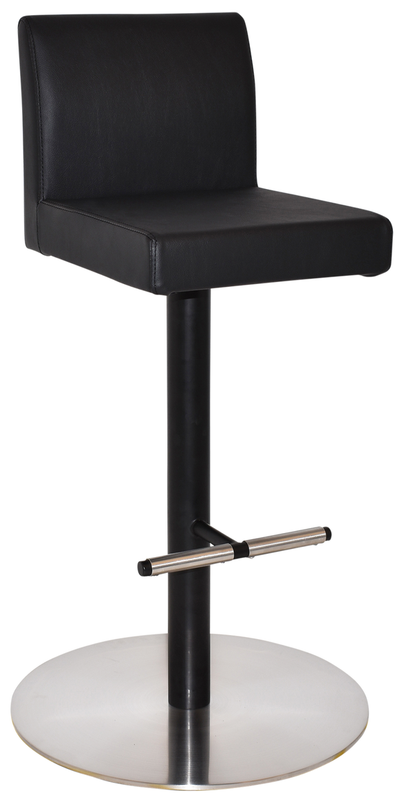 Stool Prague 2 Vinyl Black | In Stock | Nufurn Commercial Furniture 