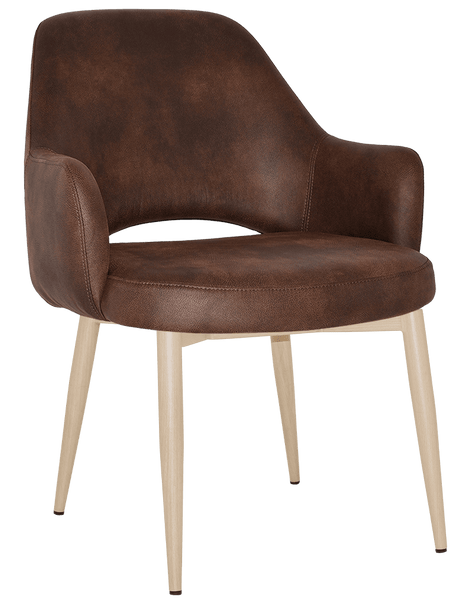 Albury XL Tub Chair Metal | Nufurn Commercial Furniture 