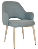 Albury XL Tub Chair Metal | Nufurn Commercial Furniture 