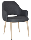 Albury XL Tub Chair Metal | Nufurn Commercial Furniture 