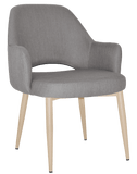 Albury XL Tub Chair Metal | Nufurn Commercial Furniture 