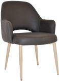 Albury XL Tub Chair Metal | Nufurn Commercial Furniture 