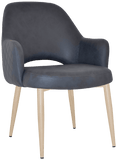Albury XL Tub Chair Metal | Nufurn Commercial Furniture 