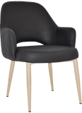 Albury XL Tub Chair Metal | Nufurn Commercial Furniture 