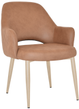 Albury XL Tub Chair Metal | Nufurn Commercial Furniture 