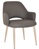 Albury XL Tub Chair Metal | Nufurn Commercial Furniture 