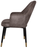 Albury XL Metal Tub Chair (Slim) | Nufurn Commercial Furniture 