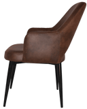 Albury XL Tub Chair Metal | Nufurn Commercial Furniture 