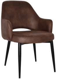 Albury XL Tub Chair Metal | Nufurn Commercial Furniture 