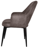 Albury XL Tub Chair Metal | Nufurn Commercial Furniture 