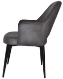 Albury XL Tub Chair Metal | Nufurn Commercial Furniture 
