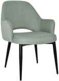 Albury XL Tub Chair Metal | Nufurn Commercial Furniture 
