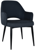 Albury XL Tub Chair Metal | Nufurn Commercial Furniture 