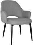 Albury XL Tub Chair Metal | Nufurn Commercial Furniture 