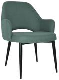 Albury XL Tub Chair Metal | Nufurn Commercial Furniture 