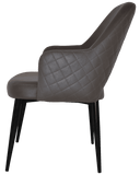 Albury XL Tub Chair Metal | Nufurn Commercial Furniture 