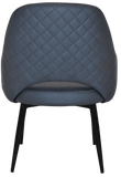 Albury XL Tub Chair Metal | Nufurn Commercial Furniture 