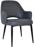 Albury XL Tub Chair Metal | Nufurn Commercial Furniture 
