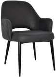 Albury XL Tub Chair Metal | Nufurn Commercial Furniture 