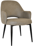 Albury XL Tub Chair Metal | Nufurn Commercial Furniture 