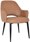 Albury XL Tub Chair Metal | Nufurn Commercial Furniture 