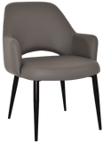 Albury XL Tub Chair Metal | Nufurn Commercial Furniture 