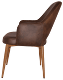 Albury XL Tub Chair Metal | Nufurn Commercial Furniture 