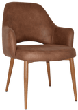Albury XL Tub Chair Metal | Nufurn Commercial Furniture 