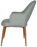 Albury XL Tub Chair Metal | Nufurn Commercial Furniture 