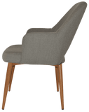 Albury XL Tub Chair Metal | Nufurn Commercial Furniture 