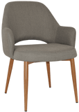 Albury XL Tub Chair Metal | Nufurn Commercial Furniture 