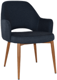 Albury XL Tub Chair Metal | Nufurn Commercial Furniture 