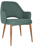 Albury XL Tub Chair Metal | Nufurn Commercial Furniture 