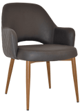 Albury XL Tub Chair Metal | Nufurn Commercial Furniture 