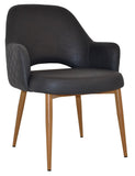 Albury XL Tub Chair Metal | Nufurn Commercial Furniture 