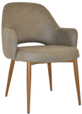 Albury XL Tub Chair Metal | Nufurn Commercial Furniture 