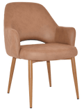 Albury XL Tub Chair Metal | Nufurn Commercial Furniture 