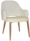 Albury XL Tub Chair Metal | Nufurn Commercial Furniture 