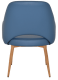 Albury XL Tub Chair Metal | Nufurn Commercial Furniture 