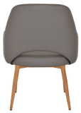 Albury XL Tub Chair Metal | Nufurn Commercial Furniture 