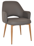 Albury XL Tub Chair Metal | Nufurn Commercial Furniture 
