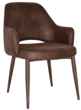 Albury XL Tub Chair Metal | Nufurn Commercial Furniture 