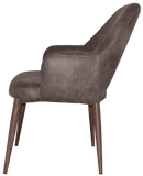 Albury XL Tub Chair Metal | Nufurn Commercial Furniture 