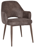 Albury XL Tub Chair Metal | Nufurn Commercial Furniture 