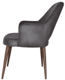 Albury XL Tub Chair Metal | Nufurn Commercial Furniture 