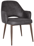 Albury XL Tub Chair Metal | Nufurn Commercial Furniture 