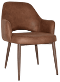 Albury XL Tub Chair Metal | Nufurn Commercial Furniture 
