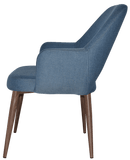 Albury XL Tub Chair Metal | Nufurn Commercial Furniture 