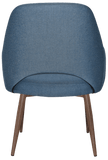 Albury XL Tub Chair Metal | Nufurn Commercial Furniture 
