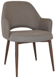 Albury XL Tub Chair Metal | Nufurn Commercial Furniture 